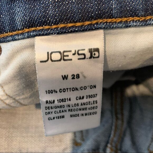 Joe's Loose Fit Denim Shorts (Blanchett Wash) - Picture 6 of 7